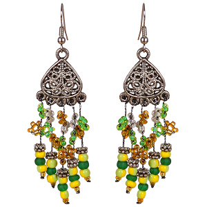 Ohrringe, Ohrhänger, Vintage Look, Ohrschmuck, Modeschmuck, 6202